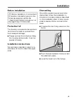 Preview for 25 page of Miele PUR 68 W Operating And Installation Instructions