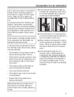 Preview for 31 page of Miele PUR 68 W Operating And Installation Instructions