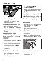 Preview for 22 page of Miele PUR 98 D Operating And Installation Instructions