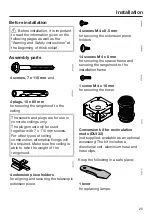 Предварительный просмотр 25 страницы Miele PUR 98 D Operating And Installation Instructions