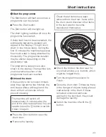 Предварительный просмотр 23 страницы Miele PW 5065 OS Operating And Installation Instructions