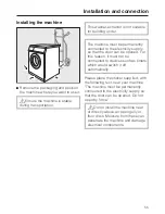 Предварительный просмотр 55 страницы Miele PW 5065 OS Operating And Installation Instructions