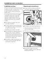 Предварительный просмотр 56 страницы Miele PW 5065 OS Operating And Installation Instructions