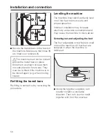 Предварительный просмотр 58 страницы Miele PW 5065 OS Operating And Installation Instructions