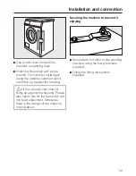 Предварительный просмотр 59 страницы Miele PW 5065 OS Operating And Installation Instructions