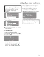 Предварительный просмотр 69 страницы Miele PW 5065 OS Operating And Installation Instructions