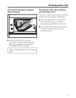 Предварительный просмотр 41 страницы Miele PW 5065 Operating And Installation Instructions