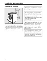 Предварительный просмотр 54 страницы Miele PW 5065 Operating And Installation Instructions