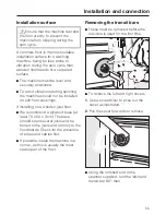 Предварительный просмотр 55 страницы Miele PW 5065 Operating And Installation Instructions