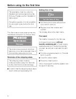 Preview for 8 page of Miele PW 5065 Operating Manual