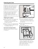 Preview for 28 page of Miele PW 5065 Operating Manual