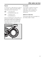 Preview for 39 page of Miele PW 5065 Operating Manual