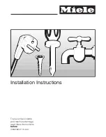 Preview for 41 page of Miele PW 5065 Operating Manual