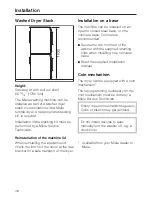 Preview for 48 page of Miele PW 5065 Operating Manual