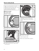 Preview for 20 page of Miele PW 5082 Operating And Installation Instructions