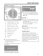 Preview for 21 page of Miele PW 5082 Operating And Installation Instructions