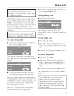 Preview for 25 page of Miele PW 5082 Operating And Installation Instructions