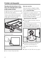 Preview for 42 page of Miele PW 5082 Operating And Installation Instructions