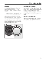 Preview for 45 page of Miele PW 5082 Operating And Installation Instructions