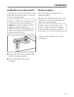 Preview for 49 page of Miele PW 5082 Operating And Installation Instructions