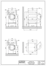 Предварительный просмотр 7 страницы Miele PW 5105 EL Installations Plan