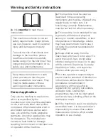 Preview for 6 page of Miele PW 5105 Vario Operating And Installation Instructions