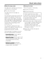 Preview for 21 page of Miele PW 5105 Vario Operating And Installation Instructions