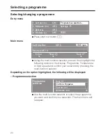 Preview for 22 page of Miele PW 5105 Vario Operating And Installation Instructions