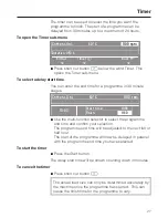 Preview for 27 page of Miele PW 5105 Vario Operating And Installation Instructions