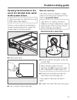 Preview for 43 page of Miele PW 5105 Vario Operating And Installation Instructions