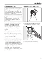 Preview for 51 page of Miele PW 5105 Vario Operating And Installation Instructions