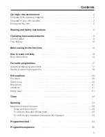 Preview for 3 page of Miele PW 6055 Plus Operating And Installation Instructions