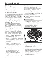 Preview for 16 page of Miele PW 6055 Plus Operating And Installation Instructions