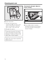 Предварительный просмотр 32 страницы Miele PW 6055 Operating And Installation Instructions