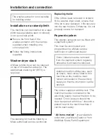 Предварительный просмотр 44 страницы Miele PW 6055 Operating And Installation Instructions