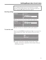 Предварительный просмотр 59 страницы Miele PW 6055 Operating And Installation Instructions