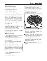 Preview for 27 page of Miele PW 6065 OS Operating And Installation Instructions