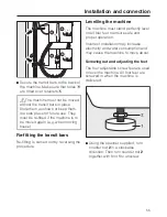 Preview for 55 page of Miele PW 6065 OS Operating And Installation Instructions