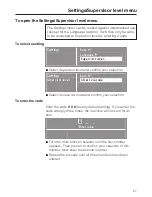 Preview for 67 page of Miele PW 6065 OS Operating And Installation Instructions