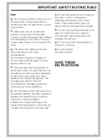 Preview for 5 page of Miele PW 6065 Plus Operating Instructions Manual