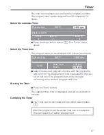 Preview for 27 page of Miele PW 6065 Plus Operating Instructions Manual