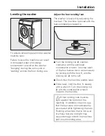 Preview for 51 page of Miele PW 6065 Plus Operating Instructions Manual