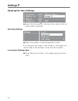 Preview for 60 page of Miele PW 6065 Plus Operating Instructions Manual