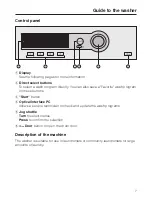 Предварительный просмотр 7 страницы Miele PW 6065 Plus Operating Manual