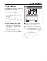 Предварительный просмотр 13 страницы Miele PW 6065 Plus Operating Manual