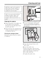 Предварительный просмотр 33 страницы Miele PW 6065 Operating Manual