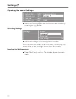 Предварительный просмотр 60 страницы Miele PW 6065 Operating Manual