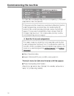 Preview for 10 page of Miele PW 6080 Vario LP Commissioning Instructions