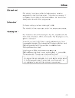 Preview for 29 page of Miele PW 6080 VARIO Operating And Installation Instructions