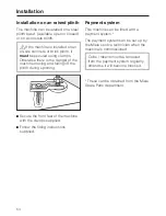 Preview for 54 page of Miele PW 6080 VARIO Operating And Installation Instructions